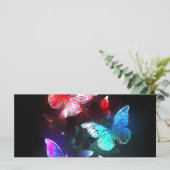 夜白熱［赤熱］光を放つの蝶3匹 メニュー (スタンド正面)