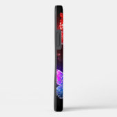 夜白熱［赤熱］光を放つの蝶3匹 Case-Mate iPhoneケース (裏面 / 右)
