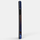 夜白熱［赤熱］光を放つ蝶の電球 Case-Mate iPhoneケース (裏面/右)
