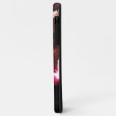 夜白熱［赤熱］光を放つ蝶の電球 Case-Mate iPhoneケース (裏面/左)