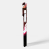 夜白熱［赤熱］光を放つ蝶の電球 Case-Mate iPhoneケース (裏面 / 左)
