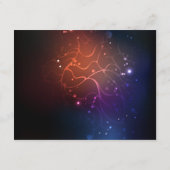 夜白熱［赤熱］光を放つ蝶 アドバイスカード (裏面)