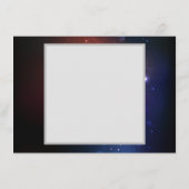 夜白熱［赤熱］光を放つ蝶 アドバイスカード (裏面)