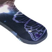 夜白熱［赤熱］光を放つ蝶 カッティングボード (角)