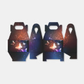 夜白熱［赤熱］光を放つ蝶 フェイバーボックス (折り畳みなし)