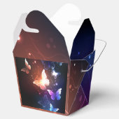 夜白熱［赤熱］光を放つ蝶 フェイバーボックス (オープン)