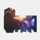 夜白熱［赤熱］光を放つ蝶 フェイバーボックス (折り畳みなし)