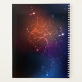 夜白熱［赤熱］光を放つ蝶 プランナー手帳 (裏面)