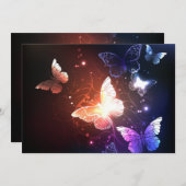 夜白熱［赤熱］光を放つ蝶 プログラム (正面/裏面)