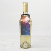 夜白熱［赤熱］光を放つ蝶 ボトルネックタグ (ボトル)