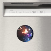 夜白熱［赤熱］光を放つ蝶 マグネット (インサイチュ (食洗機))