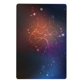 夜白熱［赤熱］光を放つ蝶 ミニクリップボード (裏面)