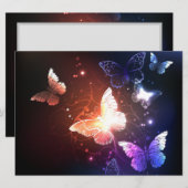 夜白熱［赤熱］光を放つ蝶 メニュー (正面/裏面)
