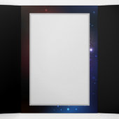 夜白熱［赤熱］光を放つ蝶 三つ折りプログラム (内部中)