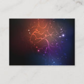 夜白熱［赤熱］光を放つ蝶 紹介カード (裏面)