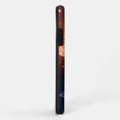 夜白熱［赤熱］光を放つ蝶 Case-Mate iPhoneケース (裏面/右)