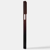 夜白熱［赤熱］光を放つ蝶 iPhoneケース (右側面)