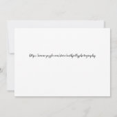 夜秋はジョシュア・ツリーから カード (裏面)