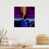 夜稲妻ポスター ポスター (キッチン)