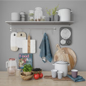 夜空きらめくのエーゲ花芸術 キッチンタオル