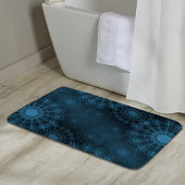 夜空きらめくのエーゲ花芸術 バスマット