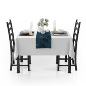 夜空きらめくのエーゲ花芸術 ミディアムテーブルランナー