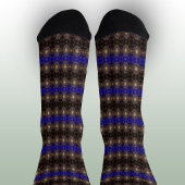 夜空きらめくの花の澄ん芸術 ソックス