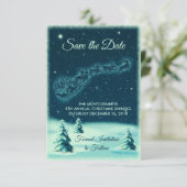 夜空でサンタそりを引くトナカイ セーブザデート (スタンド正面)