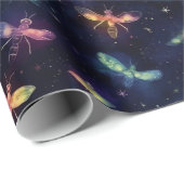 夜空にホタル ラッピングペーパー (ロールコーナー)