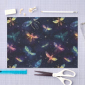 夜空にホタル 薄葉紙 (クラフト)