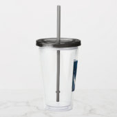 夜空に星をちりばめる月神ルナ アクリルタンブラー (右)