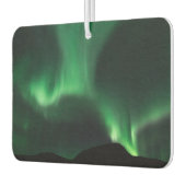 夜空に緑の北の光 カーエアーフレッシュナー (左)