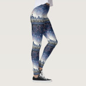 夜空に花火 – プリント レギンス (右)