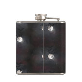 夜空に鳥不気味が立つ女性 フラスク (裏面)