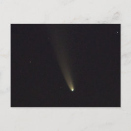 夜空にNEOWISE彗星 ポストカード