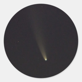 夜空にNEOWISE彗星 ラウンドシール