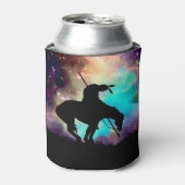 夜空のあるトレイルシルエットの終点 缶クーラー (缶正面)