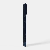 夜空のタフフォンケース - 月と星  iPhone 15ケース (右側面)
