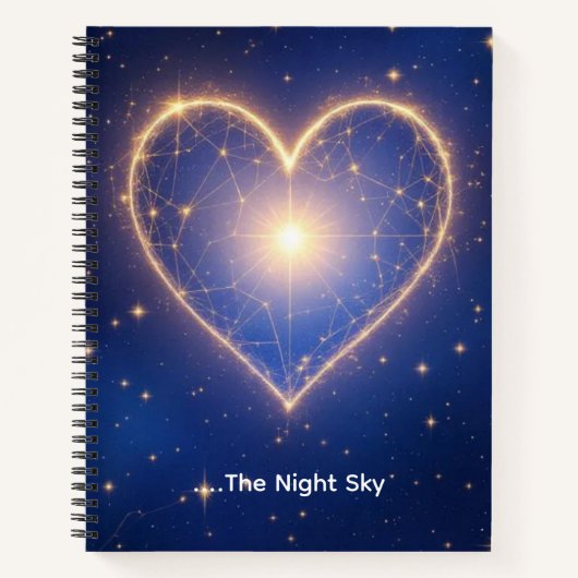 夜空のハート ノートブック (正面)