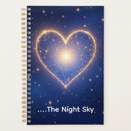 夜空のハート プランナー手帳
