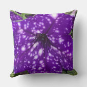 夜空のペチュニアの枕 クッション (裏面)