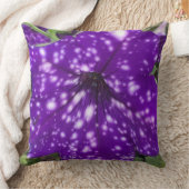 夜空のペチュニアの枕 クッション (ブランケット)