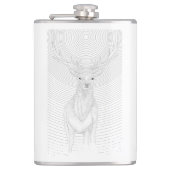 夜空の下の鹿 フラスク (正面)