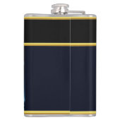 夜空の中で氷に巻き込まれた船 フラスク (裏面)