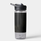 夜空の写真の月明かりの雲ウォーターボトル ウォーターボトル (右面)