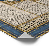 夜空の地図 ポスター (角)