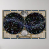 夜空の地図 ポスター (正面)