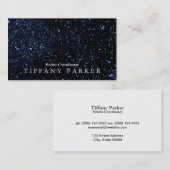 夜空の変動 名刺 (正面/裏面)