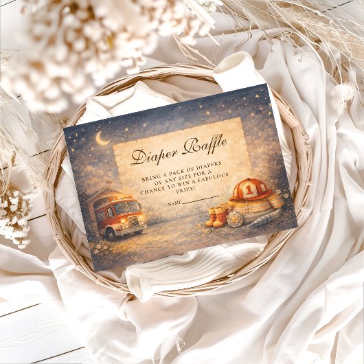 夜空の小さな消防士 ディーパーレッフル エンクロージャーカード