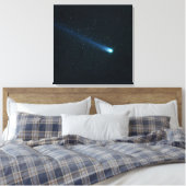 夜空の彗星 キャンバスプリント (インサイチュ (寝室))